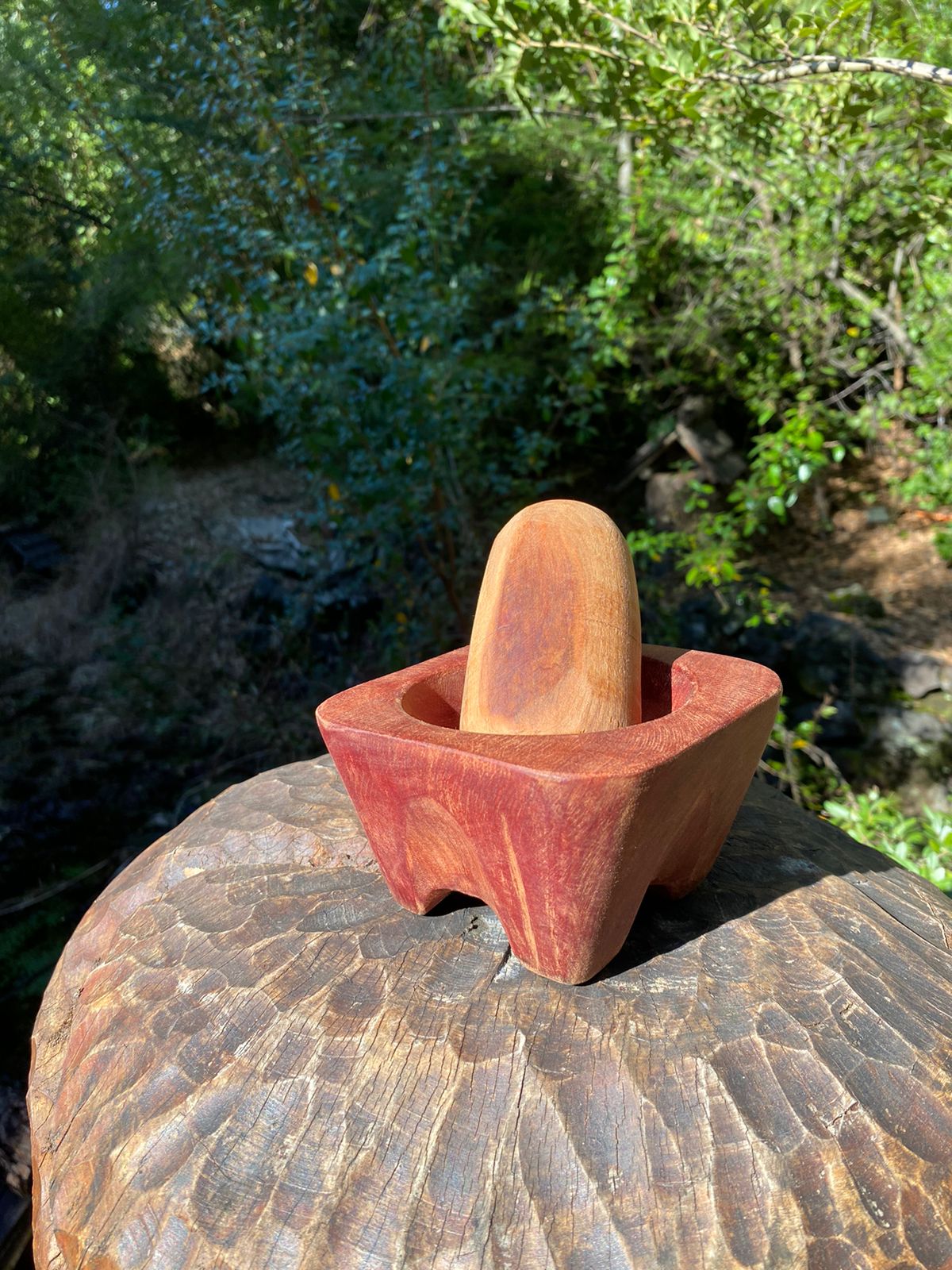 Mortero de Madera