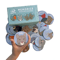 Memorice Animales Chilenos