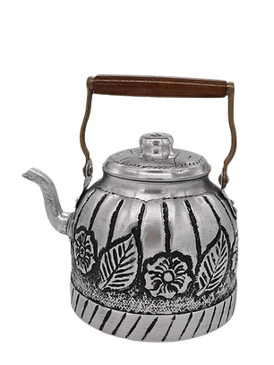 Tetera Flor Tallada De Un Litro