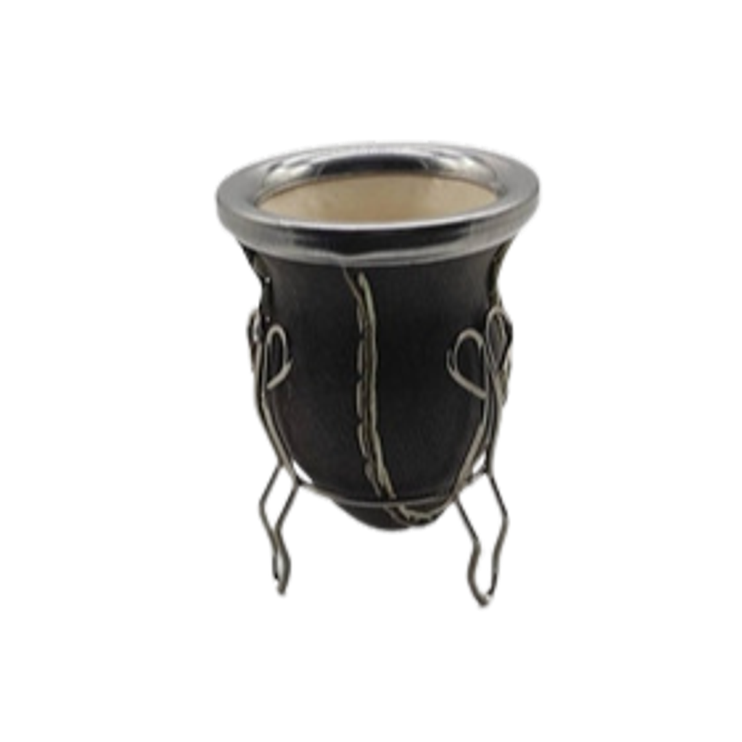 Mate Ceramica Con Pedestal Forrado  1