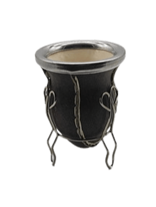 Mate Ceramica Con Pedestal Forrado 