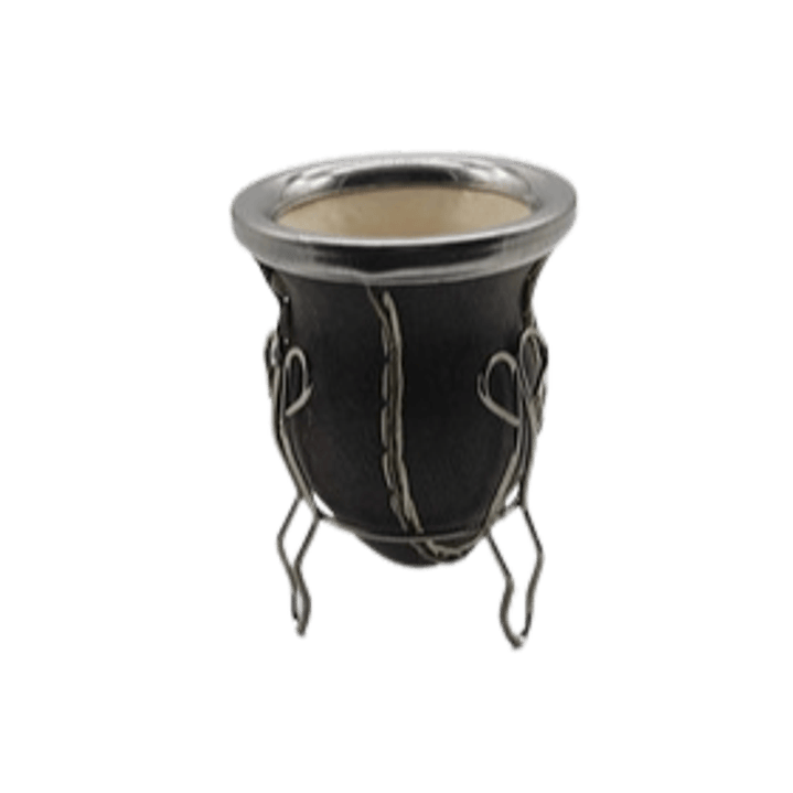 Mate Ceramica Con Pedestal Forrado  4