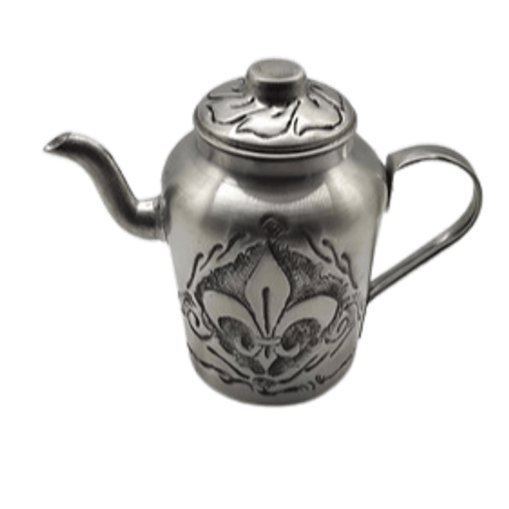 Tetera Tallada Flor De Liz Medio Litro  1