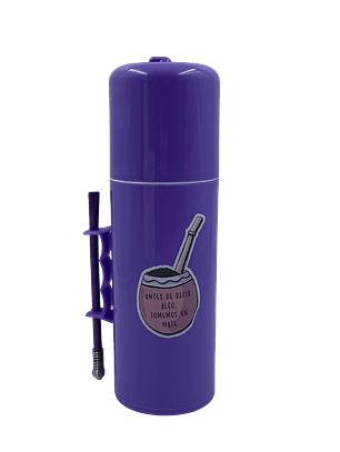 Mate Mágico Morado Con Sticker