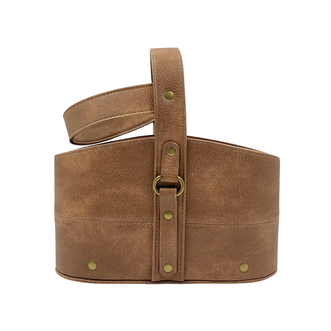 Bolso Matero Lincoln's Tostado Café 1