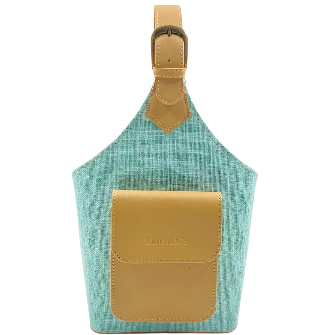 Bolso Matero Lincoln's Telar Aqua 1