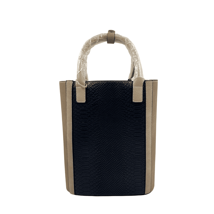 Cartera Matera Lincoln's Beige y Negro 1