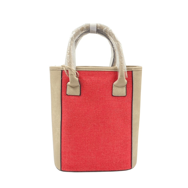 Cartera Matera Lincoln's Crudo y Rojo 1