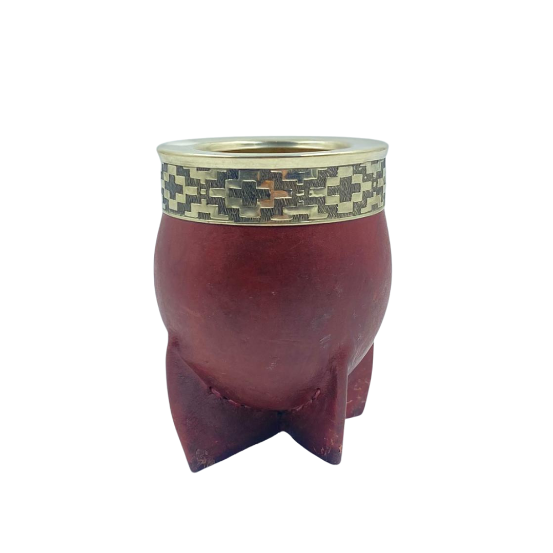 Calabaza imperial cuero  liso café y virola pampa Café 1