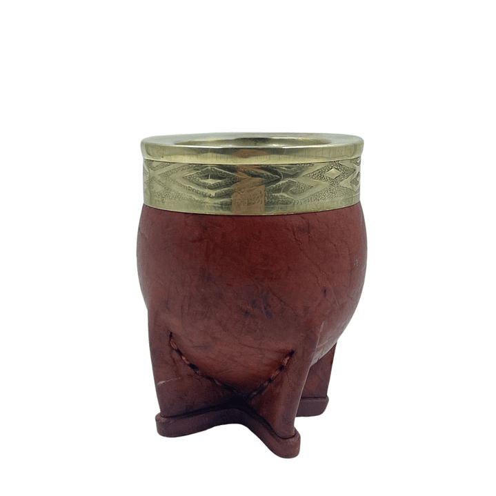 Calabaza Imperial Cuero Liso y Virola Azteca 1