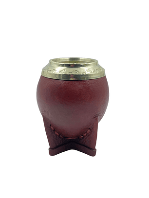 Calabaza Torpedo Café con Virola Alpaca