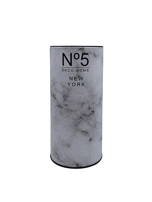 Yerbero 500 gr Negro con Blanco Marmoleado