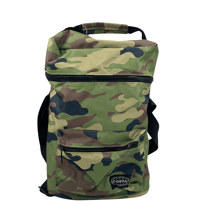 Bolso matero patrón camuflaje Verde 1