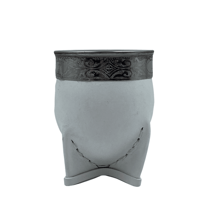 Mate Imperial Blanco de Acero Inoxidable 1