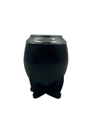 Mate Torpedo Negro de Acero Inoxidable