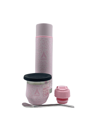 Kit Termo Bala 750 mL y Mate 170 mL Animal Pink