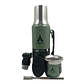 Kit Termo Mate Flow 1200 mL y Mate 170 mL Army No - Miniatura 1