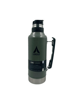 Kit Termo Mate Flow 1200 mL y Mate 170 mL Army No