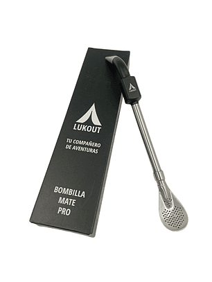 Bombilla Mate Pro negro No