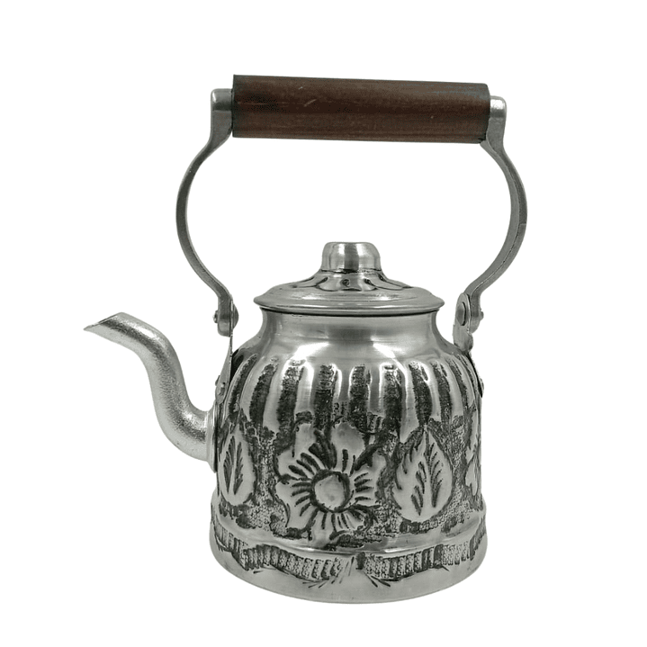 Tetera Cincelada diseño Flores 350 CC 1