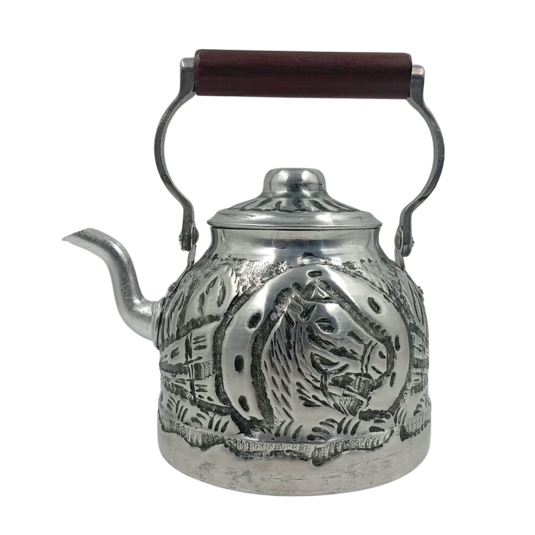 Tetera Cincelada Diseño Caballo 750 CC 1