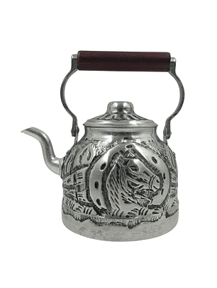 Tetera Cincelada Diseño Caballo 750 CC