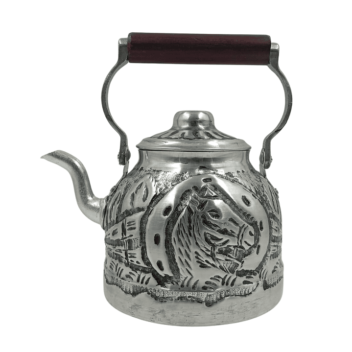 Tetera Cincelada Diseño Caballo 750 CC 1