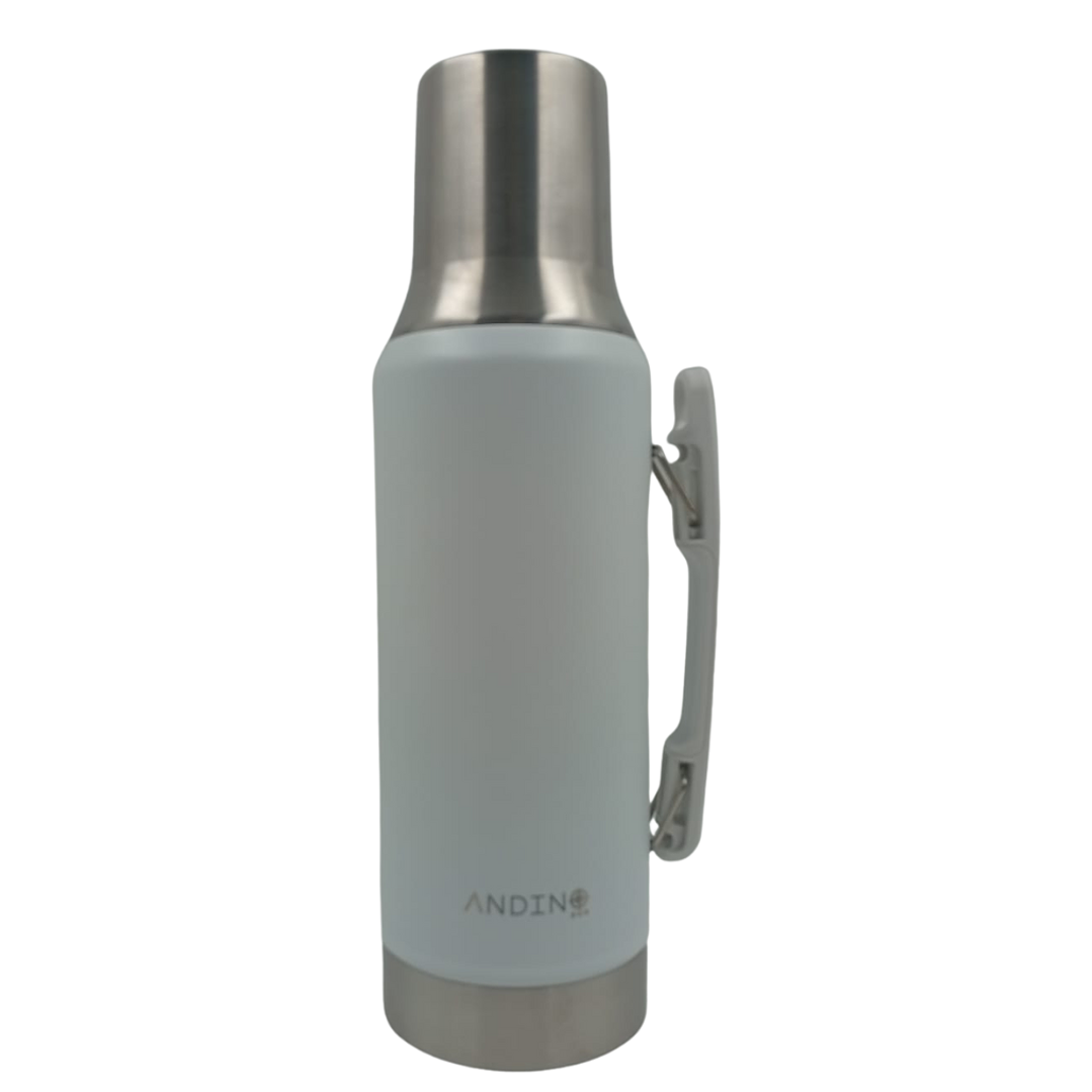 Termo Mate System Andino 1.2L Blanco 1