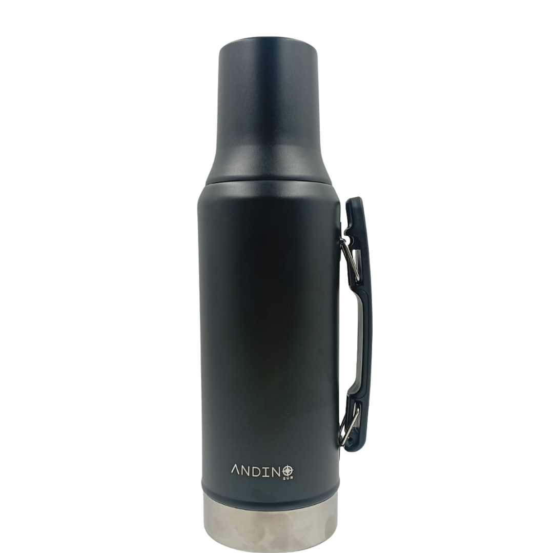Termo mate system Andino negro 1.2L Negro 1