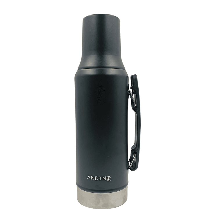 Termo mate system Andino negro 1.2L Negro 1