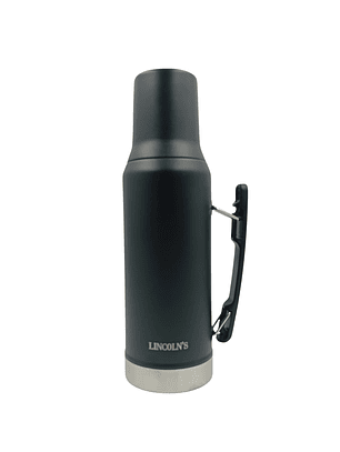Termo Mate System Lincoln's 1.2L Negro
