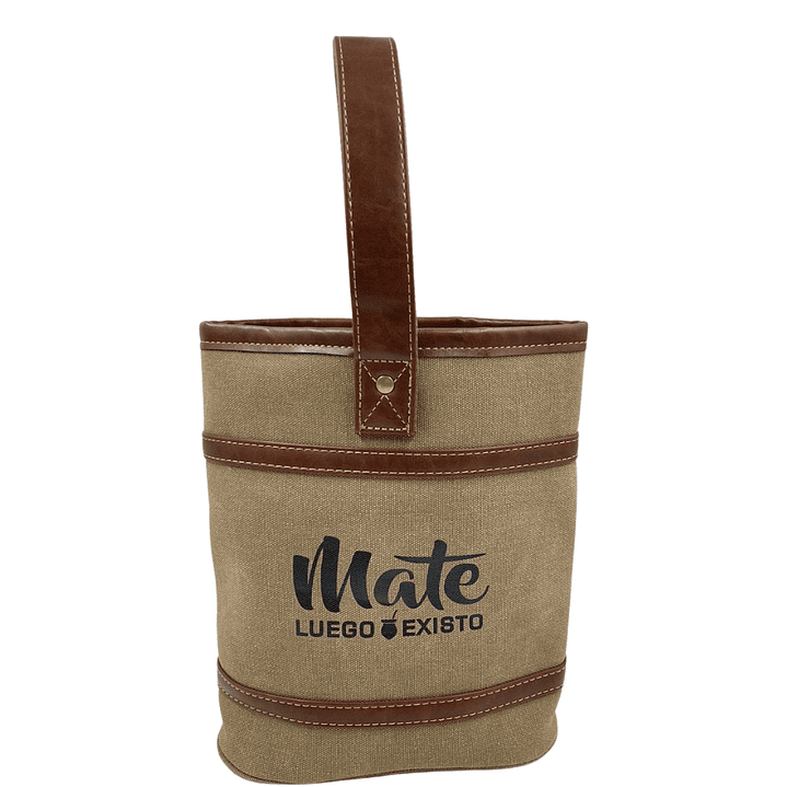 Posa termo y mate canvas tostado beige 1