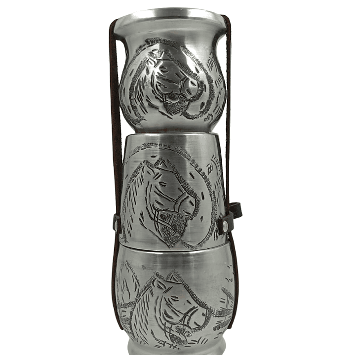 Set Cincelado y Madera Diseño caballo 1