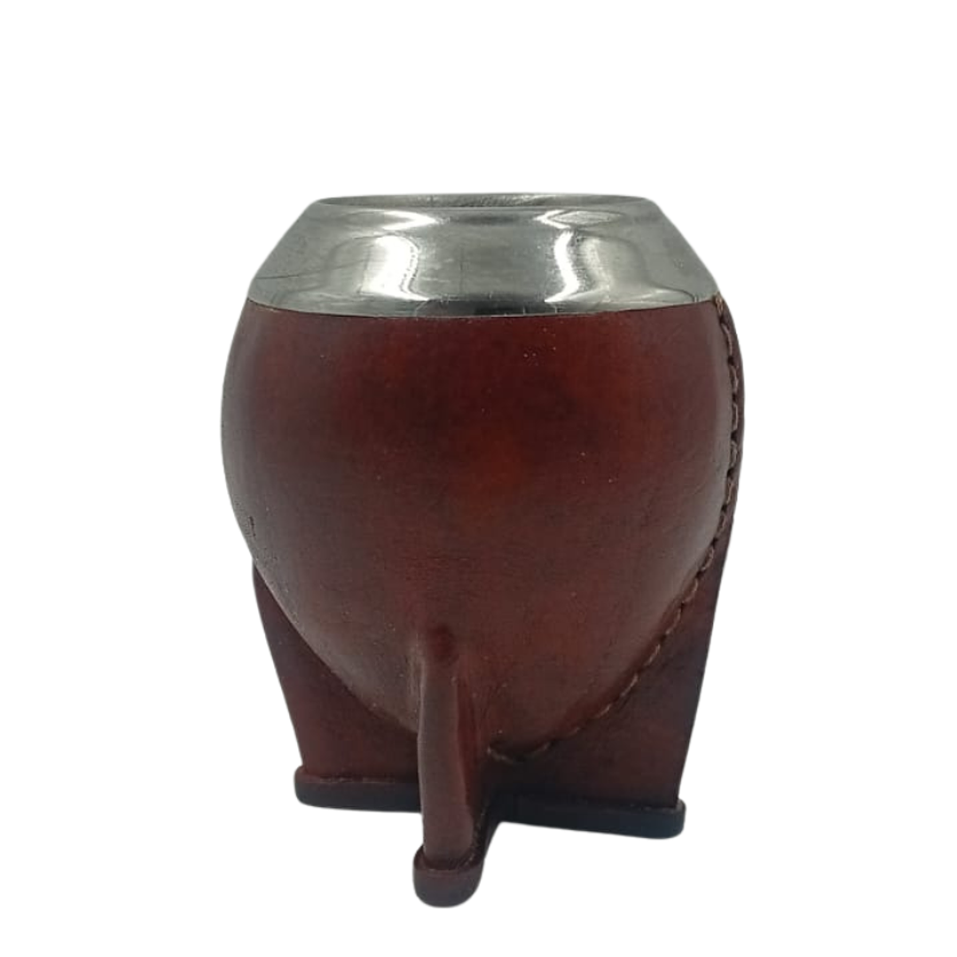 Calabaza Torpedo Cuero Marrón  1