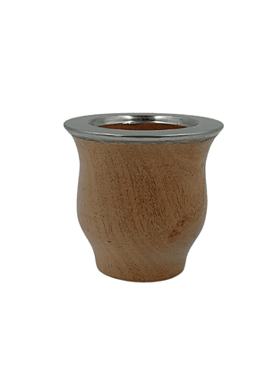Mate Madera de algarrobo y Virola de Acero