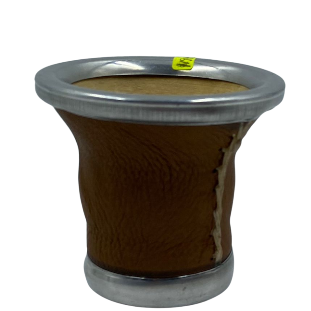 Mate bocón Cuero café  1