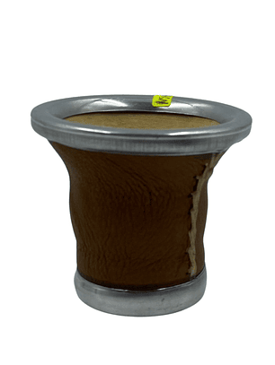 Mate bocón Cuero café 
