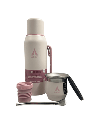 Kit Termo Handle 1000 mL y mate de 170 mL Velia 