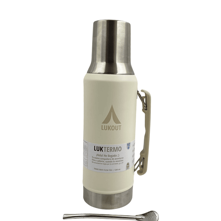 Termo Mate flow 1200 mL Bone  1