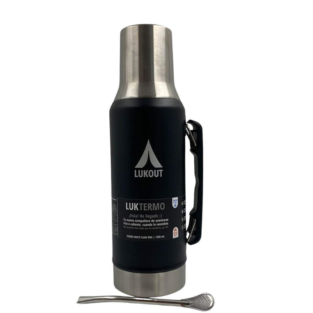 Termo Mate flow 1200 mL Negro  1