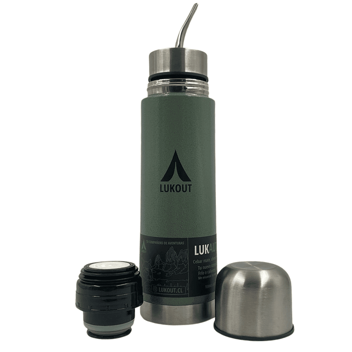 Termo Autocebante 500 mL Army  1