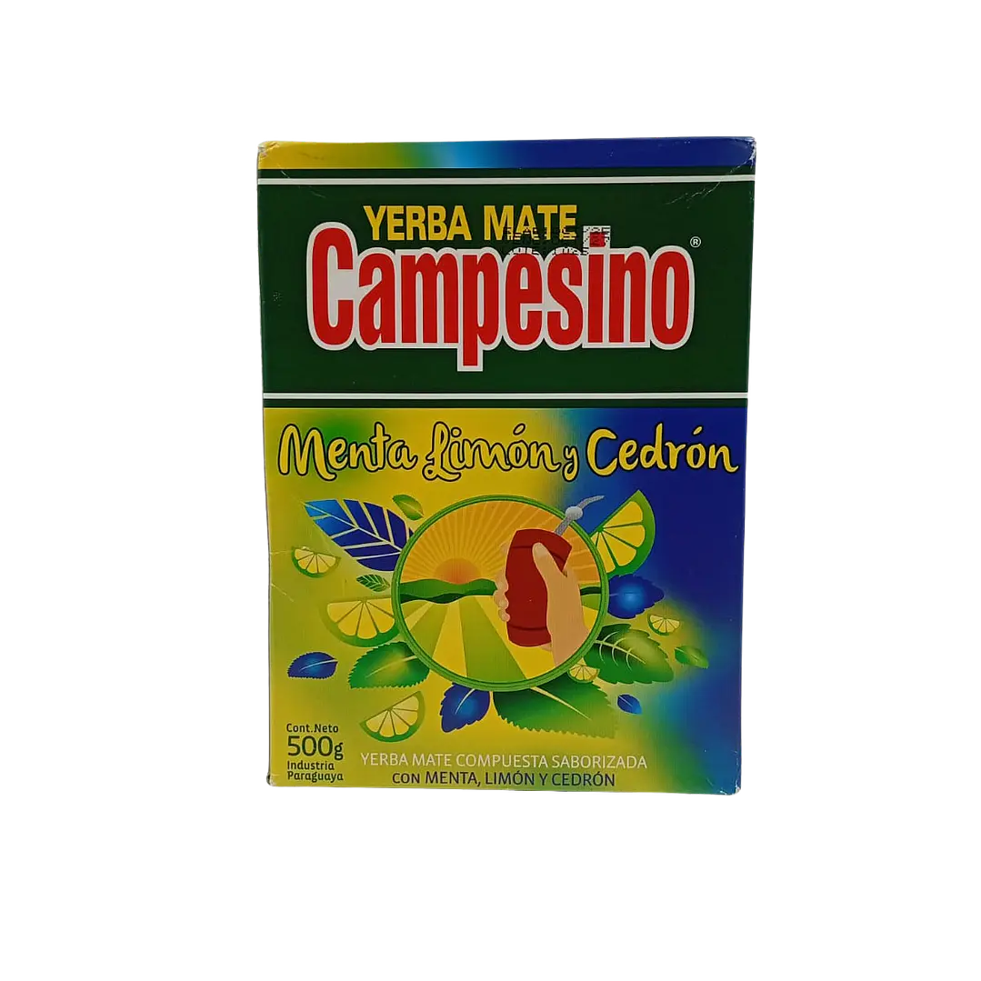 Yerba Mate Campesino Menta Limon Cedron 500grs. 1