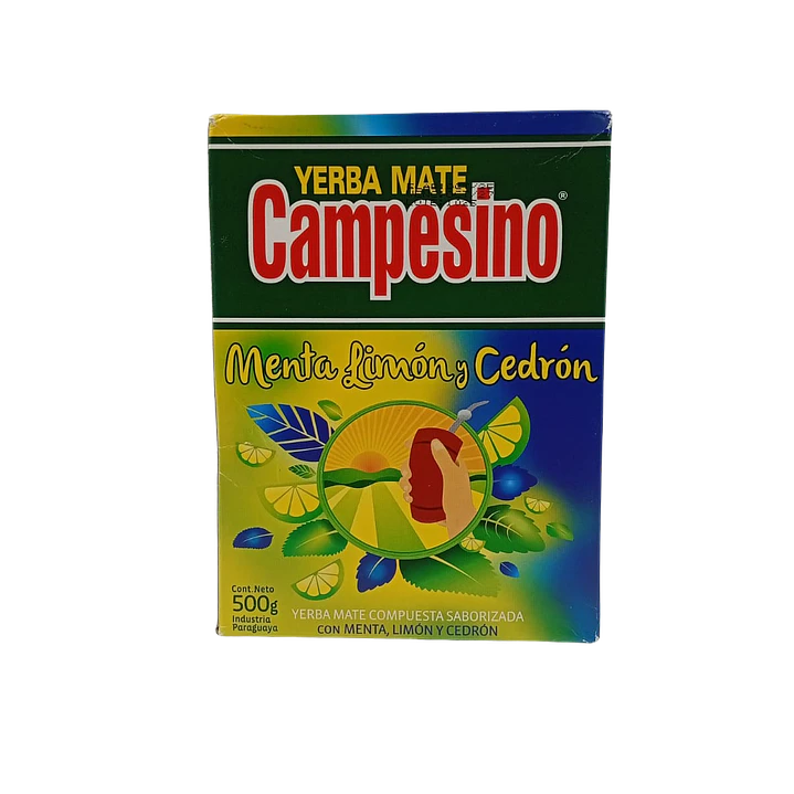 Yerba Mate Campesino Menta Limon Cedron 500grs. 1
