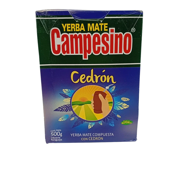 Yerba Mate Campesino Menta Limon Cedron 500grs. 3