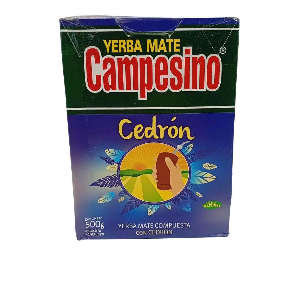 Yerba Mate Campesino Menta Limon Cedron 500grs. 4