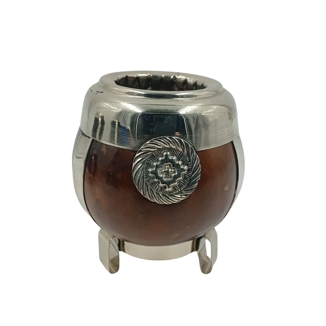 Calabaza con patas y aplicaciones de alpaca Dije 1