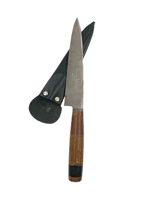 Cuchillo empuñadura de madera