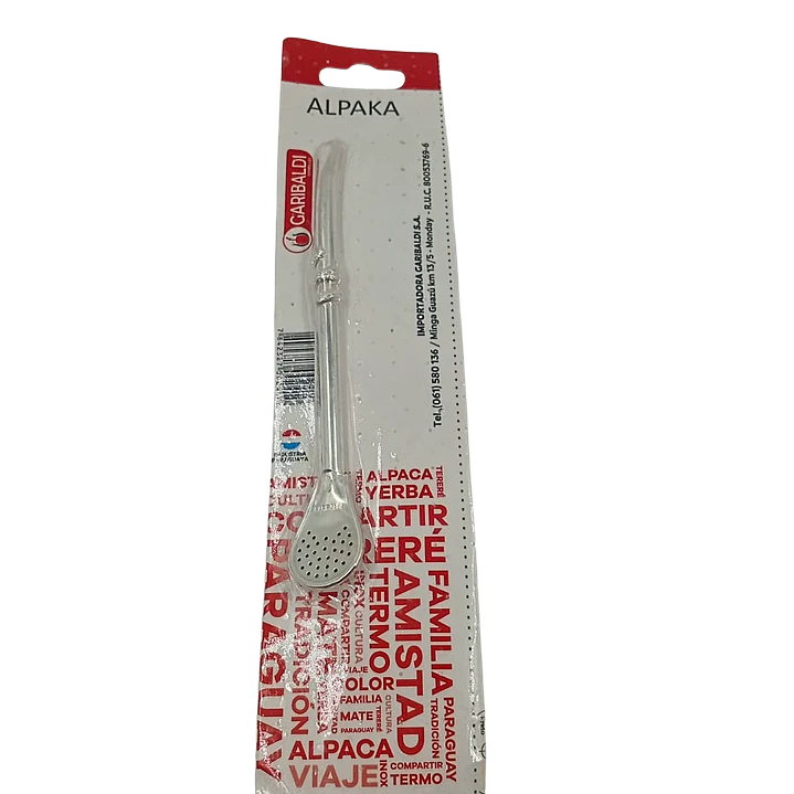 Bombilla de alpaca Garibaldi 1