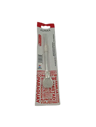 Bombilla alpaka garibaldi