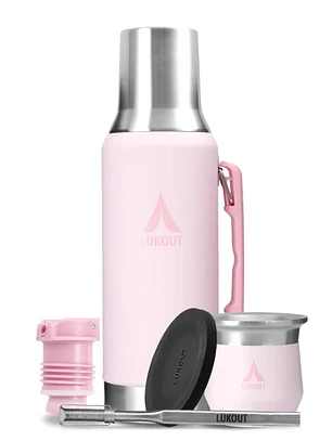 Kit Termo Mate Flow 1200 ml + Mate 170 ml Petalia